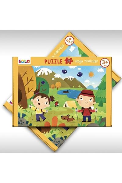 eolo yayınları 24 Parça Puzzle - Doğa Yürüyüşü