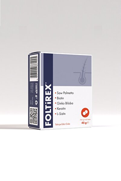 Foltirex Saç Dökülmesini Önleyici Vitamin Kompleks Kadın Erkek 60 Tablet