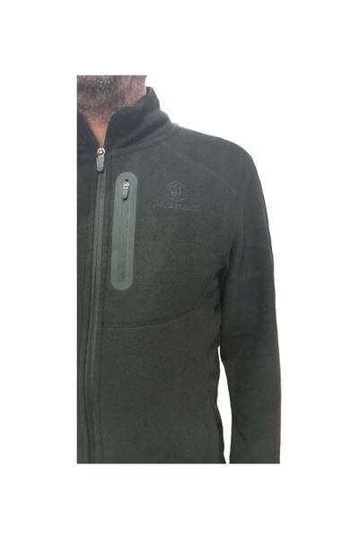 lumberjack 101177965 Nordıc Fermuarlı Polar Ceket - Siyah - M - St05272-siyah-m