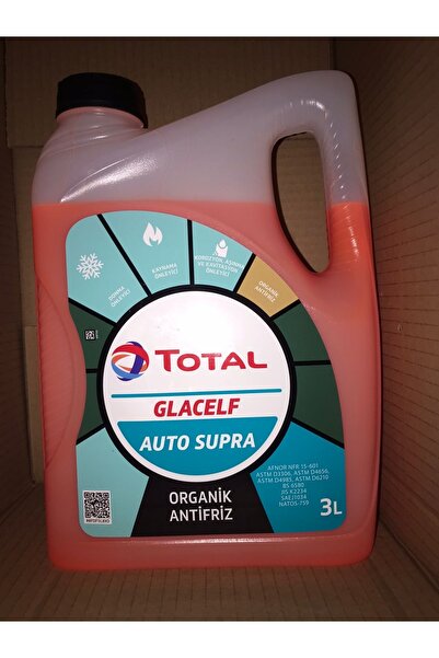 TOTAL Kırmız Antifriz Auto Supra Organik 3 Litre