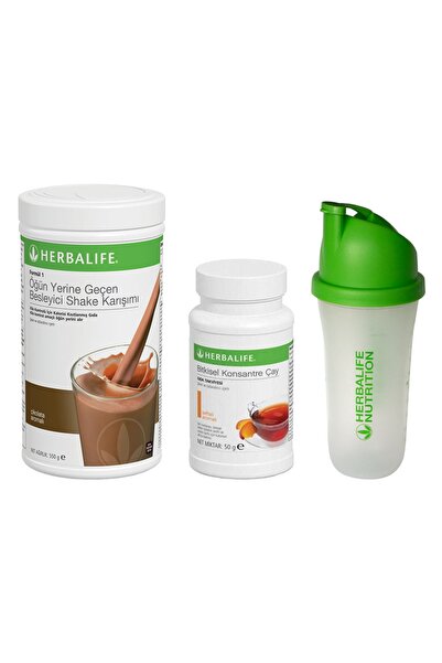 Herbalife Kampanya Set Paketi 8 (çikolata Aromalı Shake + Konsantre Şeftalili...