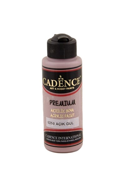 Cadence Premıum Akrilik Boya 0250 Açık Gül 120 ml