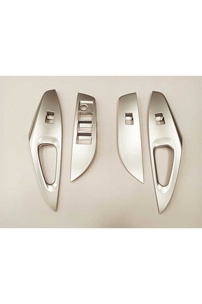 Dekis Garaj Silver Door Armrest Cover Compatible For Corolla 2019