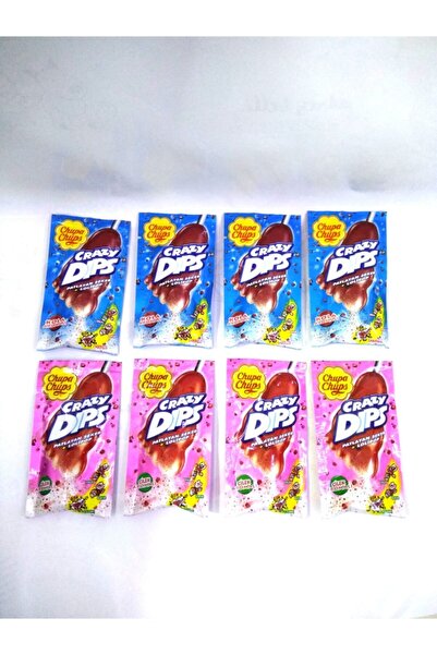 Chupa Chups Patlayan Şeker Crazy Dıps 8 Adet