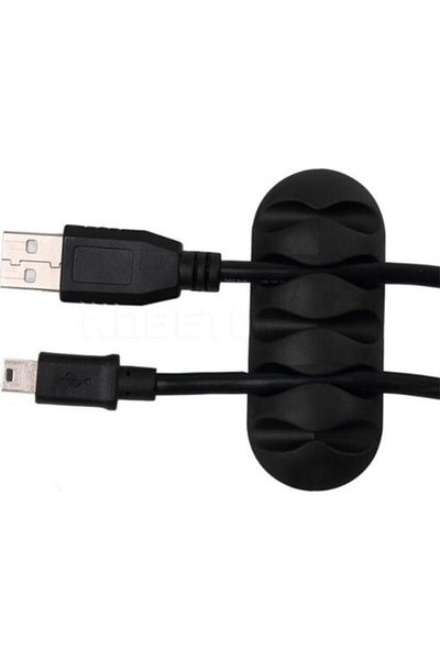 Dream Plus 3Pcs Black Cable Organizer - Recovery & Fixer