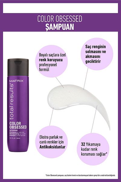 Matrix Matrix Total Results Farbschutz-Shampoo für gefärbtes Haar – Color Obsessed 300 ml