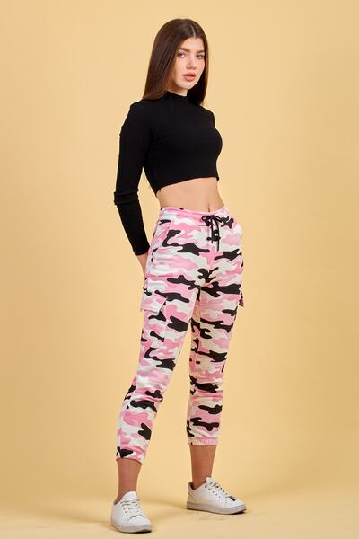 ladyzey Γυναικείο ροζ αθλητικό παντελόνι