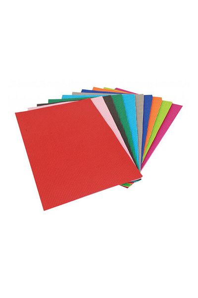 Lino Dot Patterned Embossed Eva 10 Colors 20x30 Cm