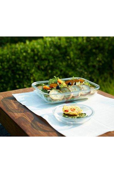 Ansan Glasslock Round Glass Plus Storage Container 1750 ml D-mpcb175 1 Piece