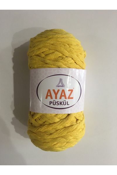 Ayaz Tassel Macrame Thread 1184 Light Yellow