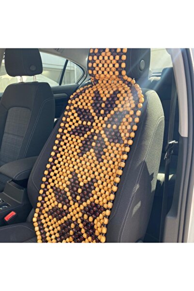 Space Ahşap Boncuklu Koltuk Kılıfı Minder 121 / Klmn121