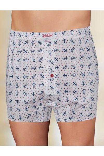 Şahinler Συσκευασία 3 Boxers 100% βαμβάκι με μοτίβο