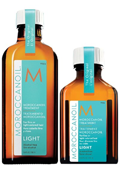 Moroccanoil Treatment Light Argan Bakım Yağı 100ml + 25ml 2li Set trusty320