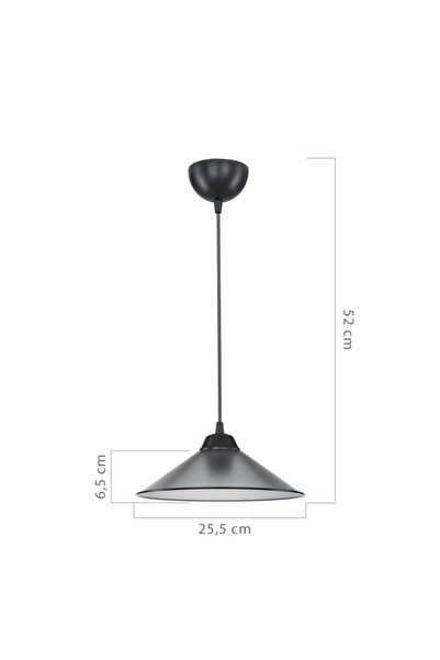 Modelight Maya Tekli Sarkıt Füme