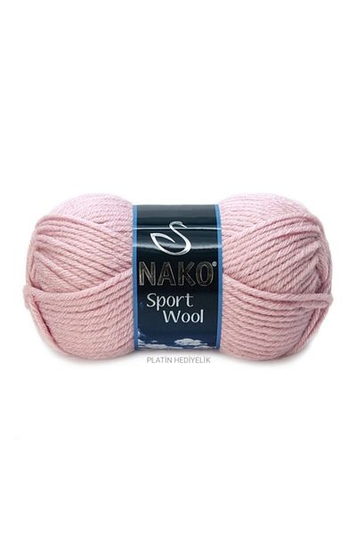 NAKO ( 5 Pieces ) Sport Wool 10639 Powder Hand Knitting Threads Vest Cardigan Thread Scarf Sweater Thread