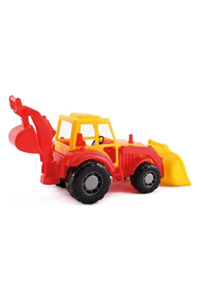 Polesie Altai Tractor-Excavator Red