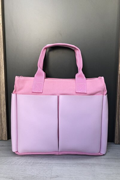 AGOÇANTA Pembe Anne Bebek Bakım Çantası