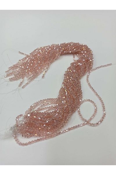 Hobigram Salmon Color Crystal Bead Pyramid 4 Mm – Χάντρες, Κομψό Σχέδιο, Γυναικείο Αξεσουάρ – Χάντρες