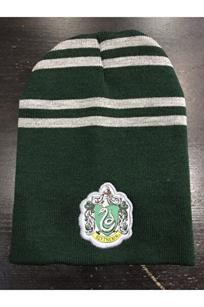 Harry Potter Erkek Yeşil Orijinal Lisanslı Slytherin Uzun Bere