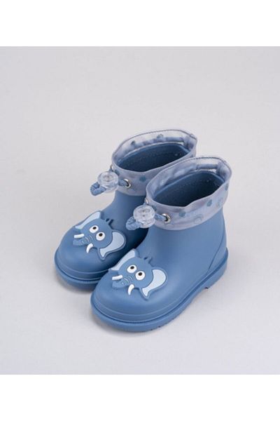 IGOR W10242 Bimbi Elefante Kids Elephant Blue Rain Boots