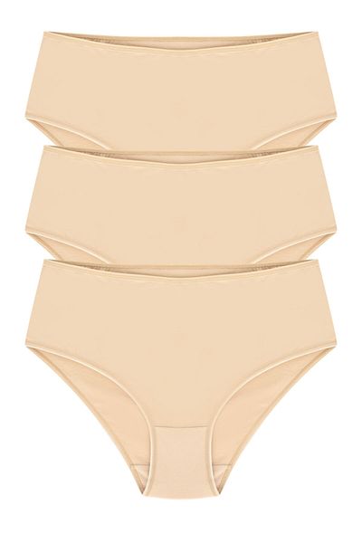CASUAL LİNGERİE Cotton High Waist Bato Panties 3 Pack