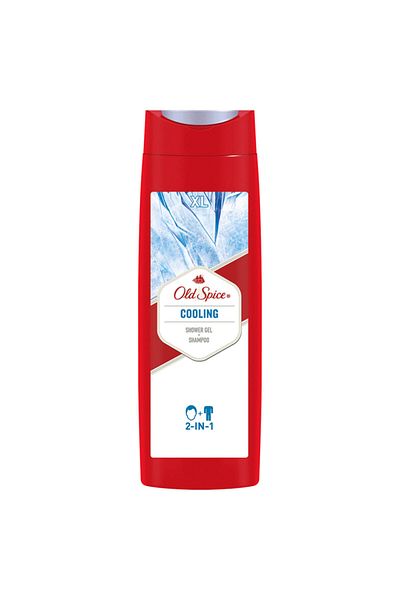 Old Spice 400 ml Shower Gel and Shampoo - Cooling