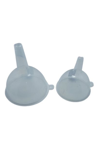 hagiki Set of 2 Random Funnel Small Sizes Transparent Funnel Sizes