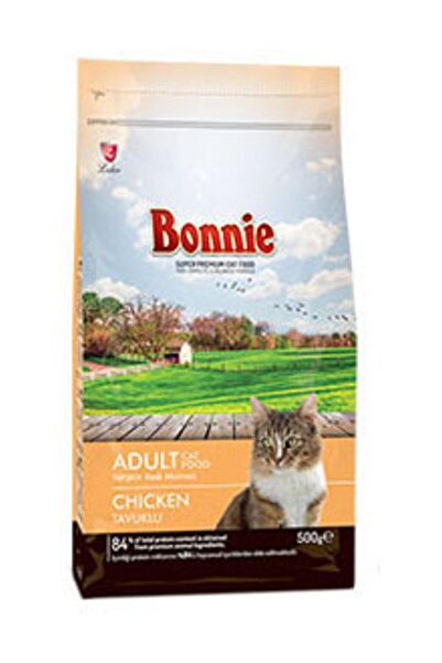 Bonnie Chicken Premium Adult Kuru Kedi Maması 500 g
