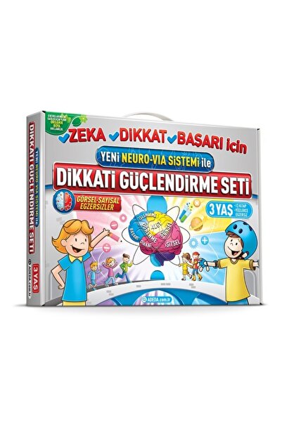 Adeda Yayınları Dikakt Güçlendirme Seti 3 Yaş Adeda