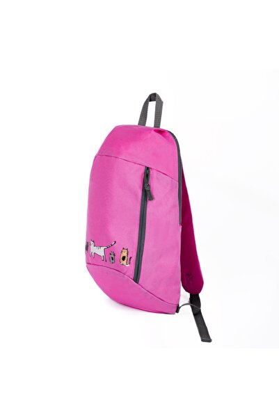 Biggdesign Women's Pink Cats Cats Mini Backpack