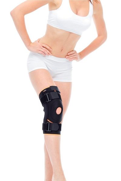 ORLEX Orx-Dz 14 Patella and Ligament Supported Velcro Strap Knee Pad