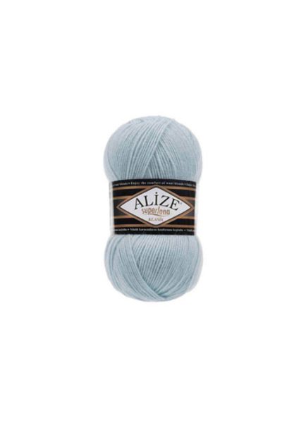 Alize Superlana Classic 5-Piece Hand Knitting Thread 514 ice blue