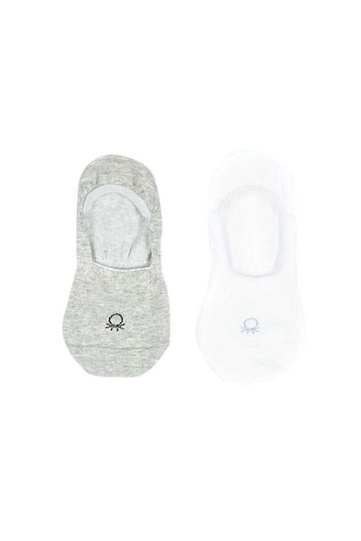 United Colors of Benetton 312017 Ao3h21jl-902 Model Unisex 2-piece Socks Set