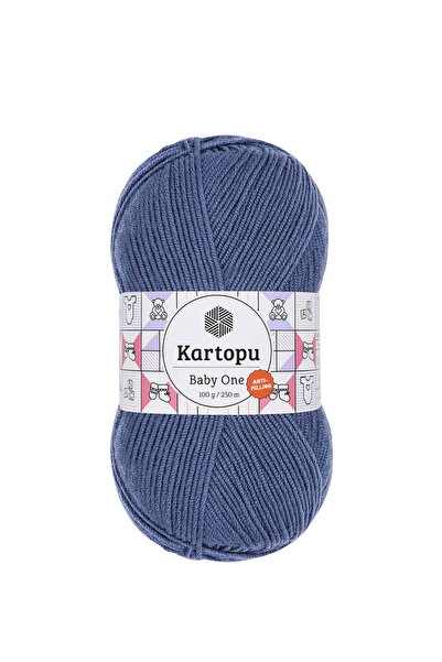 Kartopu خيط حياكة يدوي للأطفال - 100 جم / 250 م - مضاد للوبر - رمز اللون: K1533