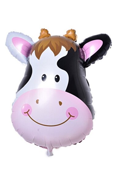 Happyland Cute Animals Cow Safari Foil Balloon