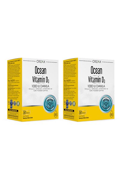 Ocean OceanVitaminD3 - 1000IU50 Ml, Drop 2 Pack