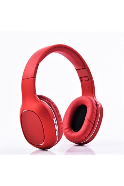 SIGHTZER Kırmızı Bluetooth Kulaklık Wireless Mikrofonlu Sd/aux Bt-1608