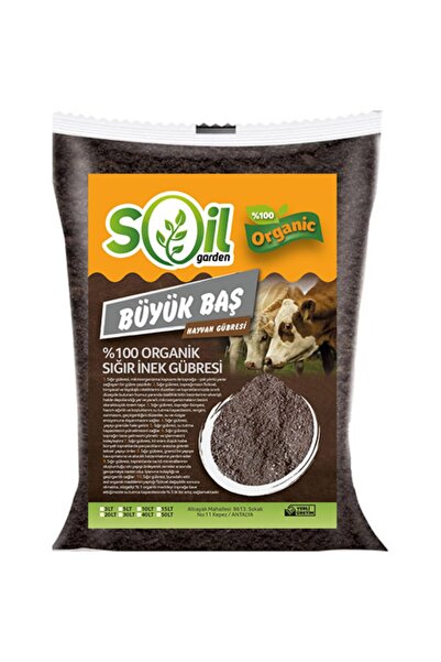 Soil Garden Hayvansal Gübre 10 lt %100 Organik