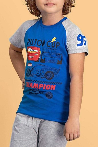 CARS Licensed Saks Blue Boy Bermuda Suit D4150-c-v1