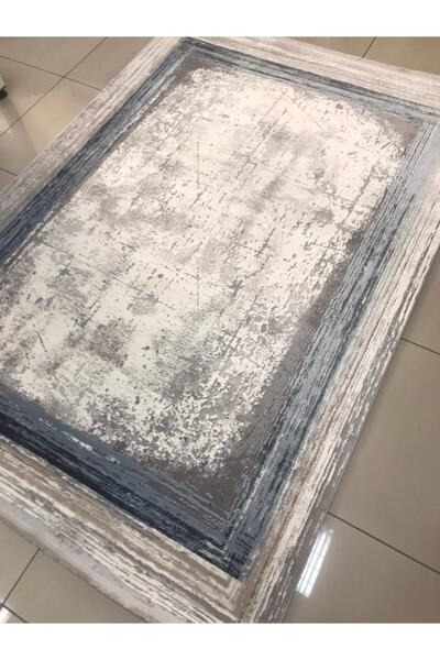Merinos Halı Beyaz Pamuklu Saçaklı Halı 34665 030