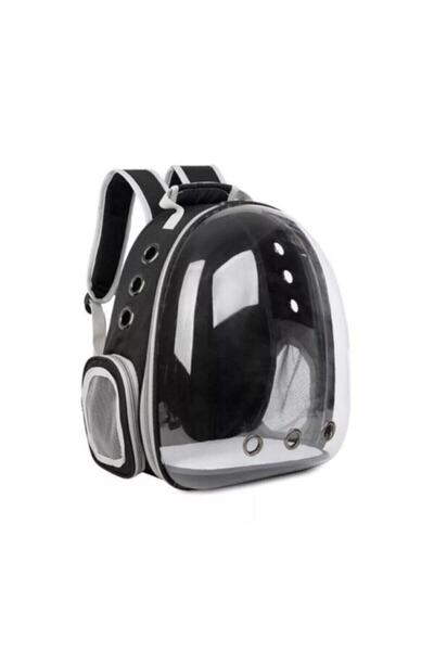 Nunbell Şeffaf Astronot Çanta - Siyah
