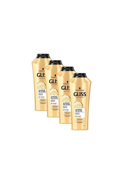 Gliss Ultimate Oil Elixir - 500ml x 4 Shampoo