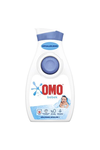 Omo Bebek Hassas Ciltler Için Sıvı Çamaşır Deterjanı 900 ml 18 Yıkama