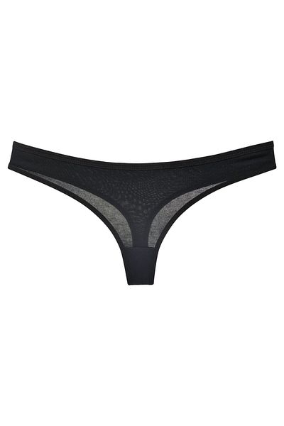 LadyMelex Women's Black White Gray Classic Thong 6 Pack