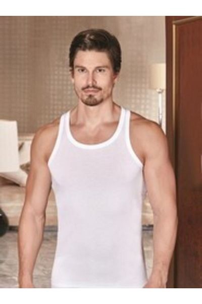 Dagi Men's White 3-piece Undershirt