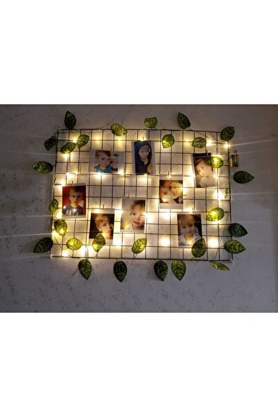 KozmoParti Yapay Sarmaşık Sarı Çizgili Çiçek 230 cm