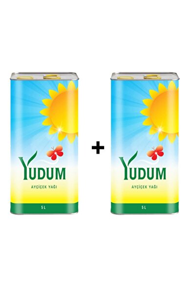 Yudum Ayçiçek Yağı 5 lt 2'li Eko Paket