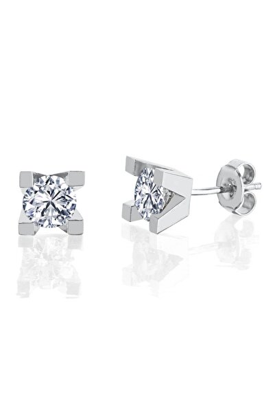 Mia Vento 1.50 Karat Mia Zirconia Benzersiz Zerafet Tektaş Gümüş Küpe