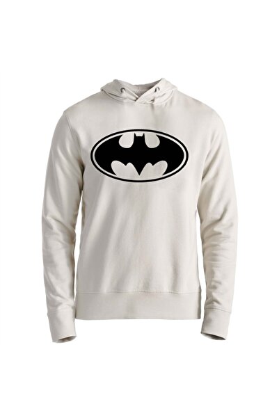 Alfa Tshirt Unisex White Batman Sweatshirt