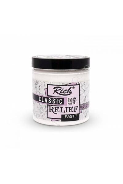 Rich Beyaz Rölyef Pasta 350 gr